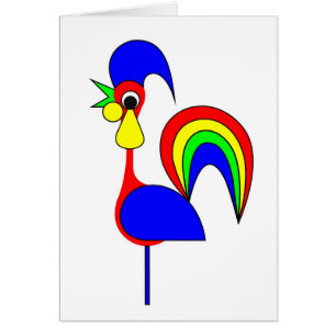 Cartão August Rainbow