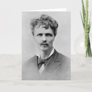 Cartão August Strindberg, 1st January, 1884