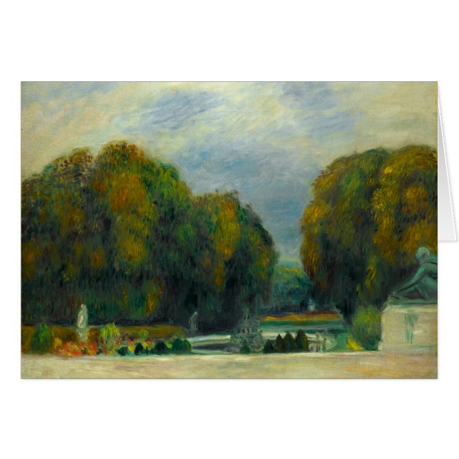 Cartão Auguste Renoir - Versailles (Frente Horizontal)