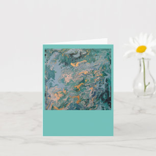 Cartão Augustus - pintura em acrílico 11" por 14"