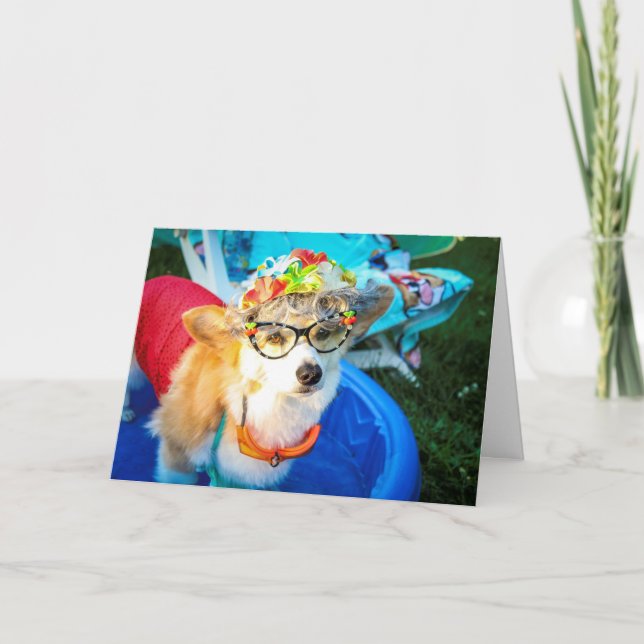 Cartão Aunt Gussy Birthday Card (Frente)