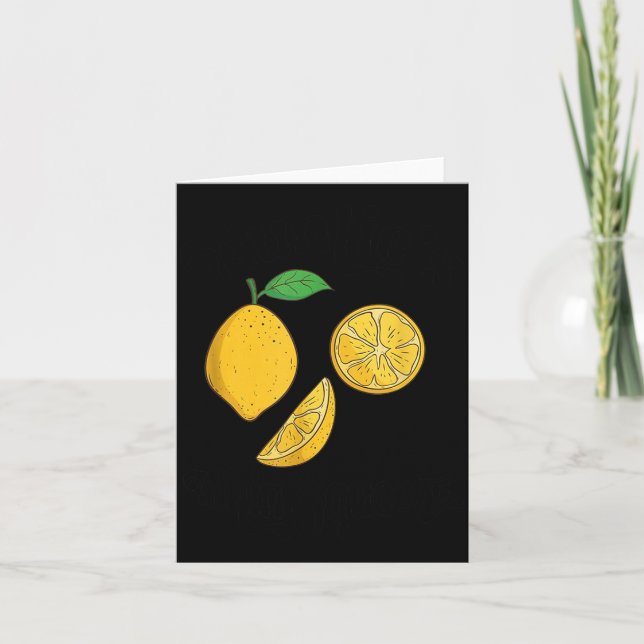 Cartão Auntie's Main Squeeze, Funny New Aunt  (Frente)