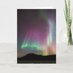 Cartão Aurora Boreal Cordilheira Brooks, Alasca