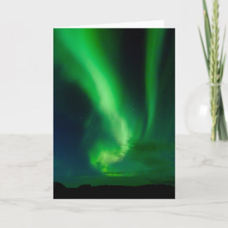 Cartão Aurora Borealis - Þingvellir #7