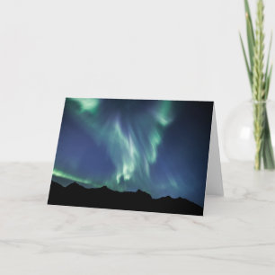 Cartão Aurora Borealis Greeting Card