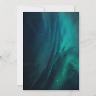 Cartão Aurora Borealis Noruega