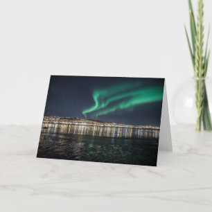 Cartão Aurora Borealis Tromso