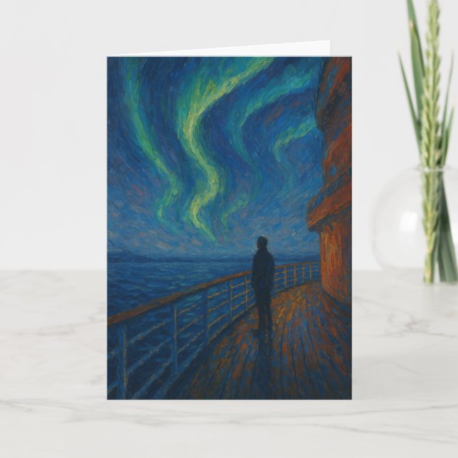 Cartão Aurora Cruise Christmas (Frente)