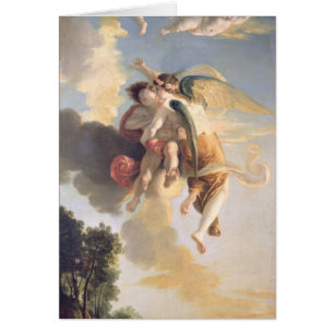 Cartão Aurora que ascensão os céus