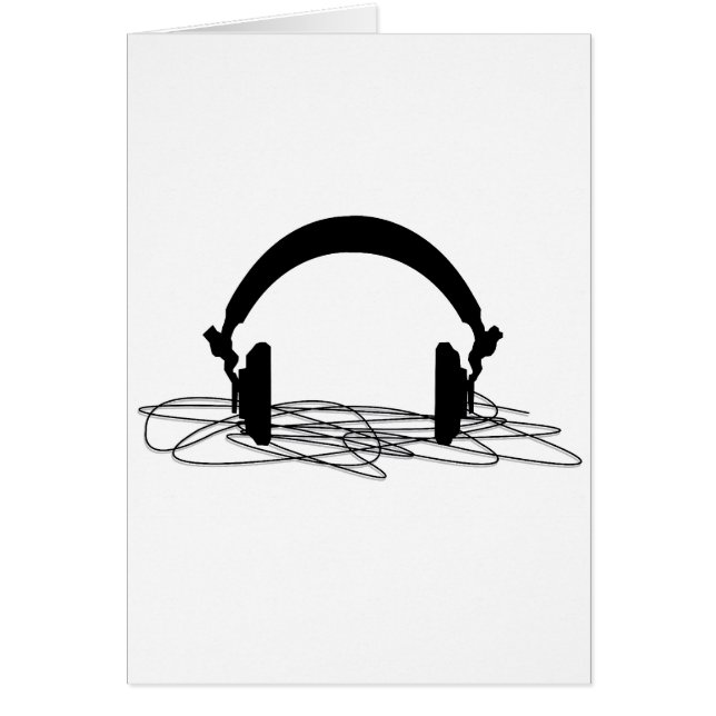 Cartão auscultadores (Frente)