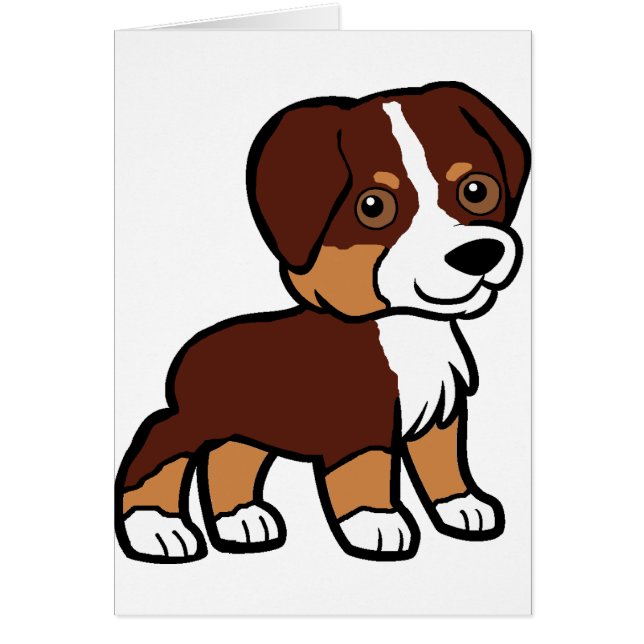 Cartão aussie red tri (Frente)