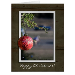 Cartão Austin Capital do Texas Highway Holiday Card