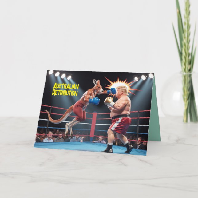 Cartão Australian Retribution Card (Frente)