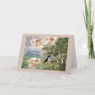 Cartão Australian Shepherd Sympathy Card