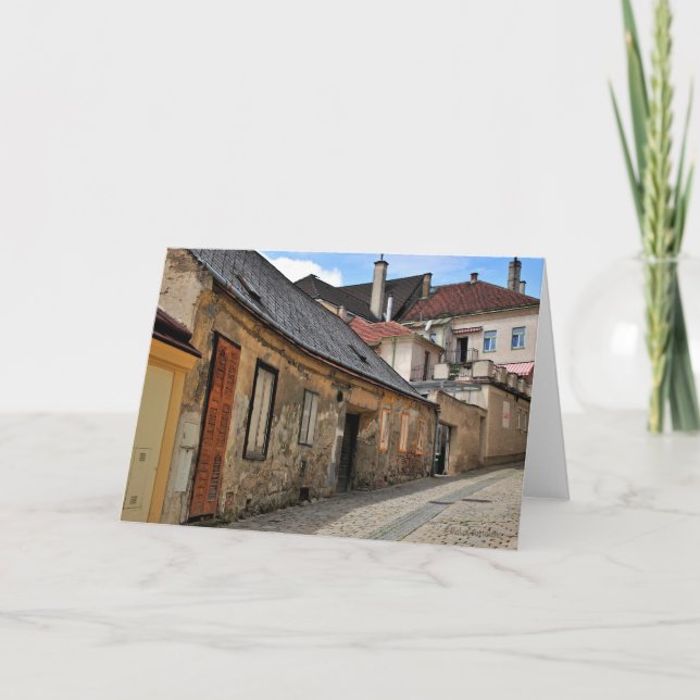 Cartão Austrian Street Greeting Card (Frente)