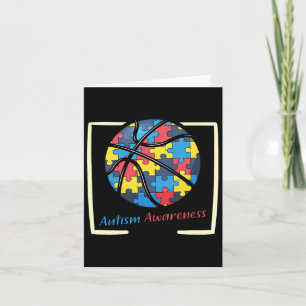 Cartão Autismo Sensibilização Suporte a Bysketbyll