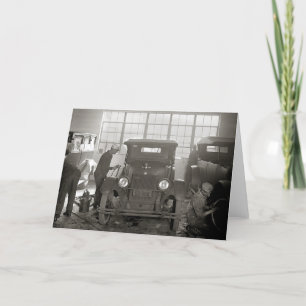 Cartão Auto Body Shop, 1926