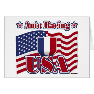 Cartão Auto Racing USA