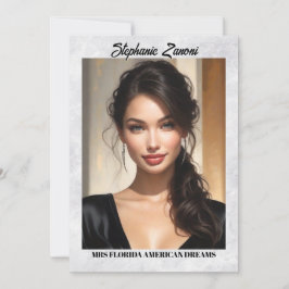 Cartão Automático do Pageant de Bordo de Gelo Marb