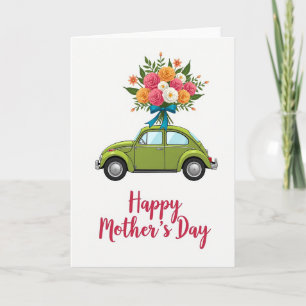 Cartão Automático Flores Alegres