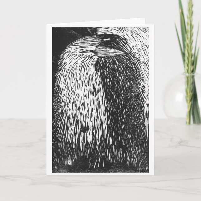 Cartão Autoplaca sombra Raven (Frente)