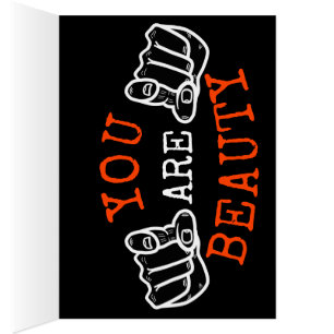 Cartão Autor de autoestima