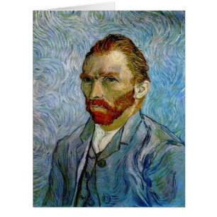 Cartão Autorretrato de van Gogh