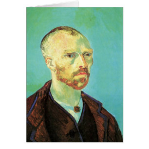 Cartão autorretrato de Van Gogh (dedicado a Paul Gauguin)