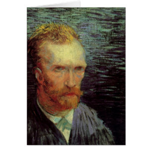 Cartão Autorretrato de Vincent van Gogh, Arte Fino Antigo
