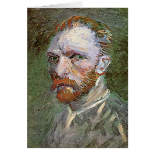 Cartão Autorretrato de Vincent van Gogh, Arte Fino Antigo