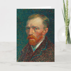 Cartão Autorretrato Vincent van Gogh