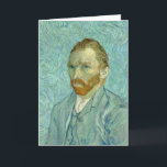 Cartão Autorretrato | Vincent van Gogh<br><div class="desc">Autorretrato (1889) do artista poste-impressionista holandês Vincent Van Gogh. Van Gogh frequentemente se usou como modelo para praticar pintura artística. Este foi o último de seus muitos autorretratos,  pintados apenas meses antes de sua morte. Use as ferramentas de design para adicionar texto personalizado ou personalizar a imagem.</div>