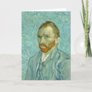 Cartão Autorretrato Vincent van Gogh