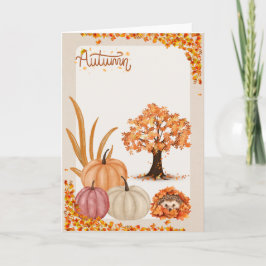 Cartão Autumn