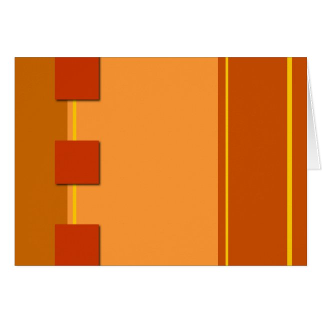 Cartão Autumn Colors (Frente Horizontal)