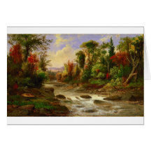 Autumn Fall Forest River Robert Duncanson Destino
