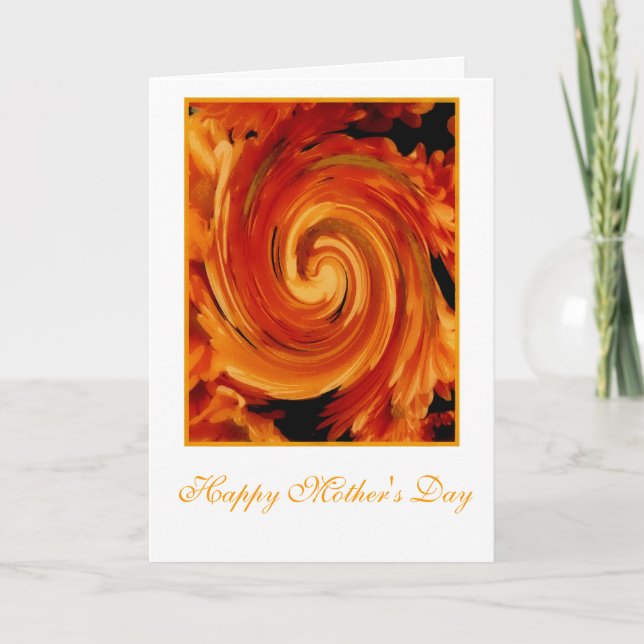 Cartão Autumn Memories Mother's Day Card (Frente)