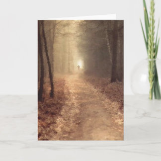 Cartão Autumn Path