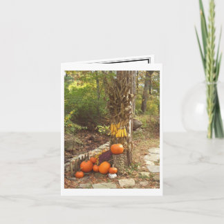 Cartão Autumn Scene