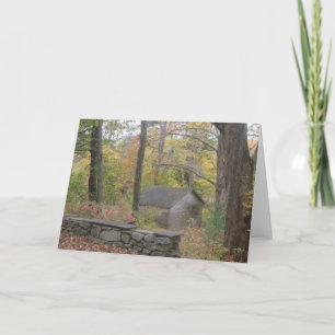 Cartão Autumn Scene Notecard