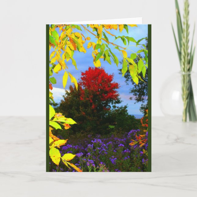 Cartão Autumn Splendor Any Occasion Card (Frente)