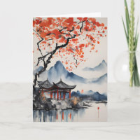 Autumn Tree e Temple Birday