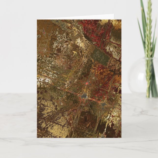 Cartão Autumn Wind Note (Frente)