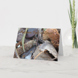 Cartão Autumn Wish - Card