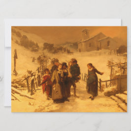 Cartão Avalanche (por Gerolamo Induno)