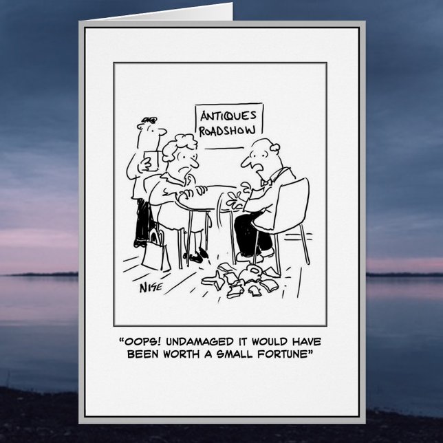 Cartão Avaliador de Antiguidades cai acidentalmente um it (Criador carregado)