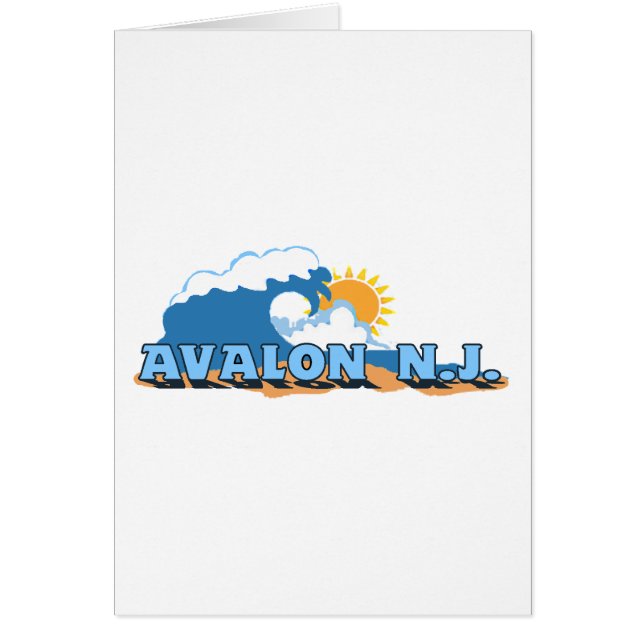Cartão Avalon. (Frente)