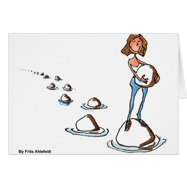 Cartão Avançar (Frente Horizontal)