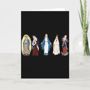 Cartão Ave Maria Cheia De Graça, Virgem Maria, Bíblia