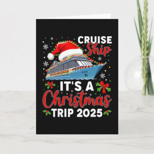 Cartão Aventura de Cruzeiro de Natal 2025 
